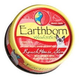 MIDWESTERN PET FOODS, INC EARTHBORN HOLISTIC GRAIN FREE CAT FOOD RANCH HOUSE STEW 5.5 OZ