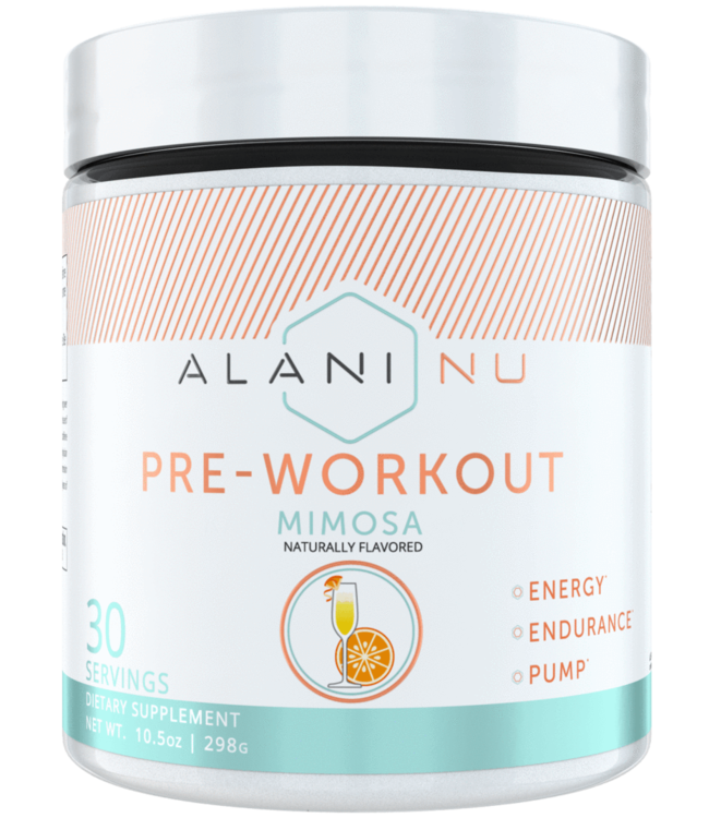 15 Minute Alani Nu Pre Workout Mimosa Nutrition Facts for Fat Body