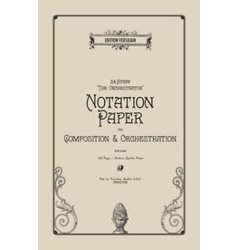 Edition Versilian 24 Staff Orchestration Notation Paper