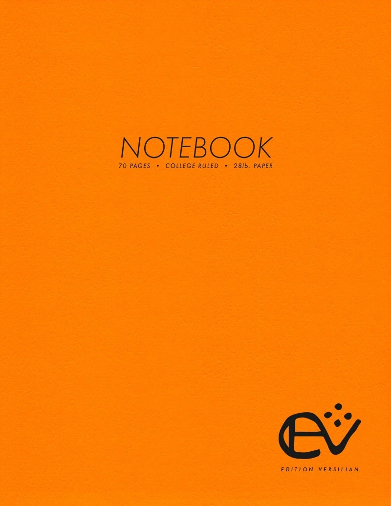 College Ruled Notebook - Virtuosity
