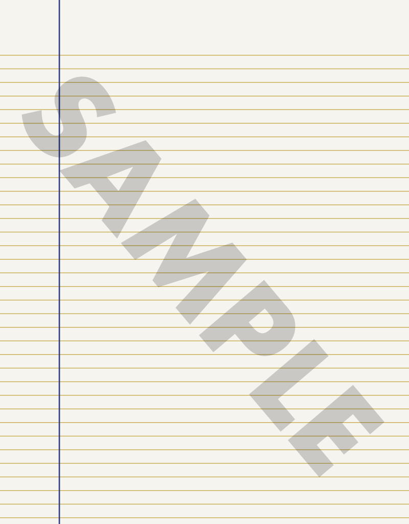 Edition Versilian 3-Subject Notebook for Music Majors