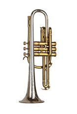 King King Silver Tone Cornet