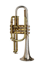 King King Silver Tone Cornet