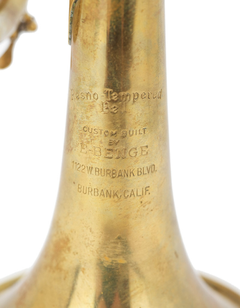 Benge E. Benge Bb Trumpet - Burbank (ML) (owned by Tom Rolfs) [1969]