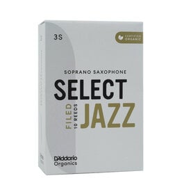 D'Addario D'addario Organic Select Jazz Filed Soprano Sax Reeds