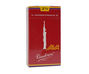 Vandoren Red Java Soprano Sax Reeds - Virtuosity