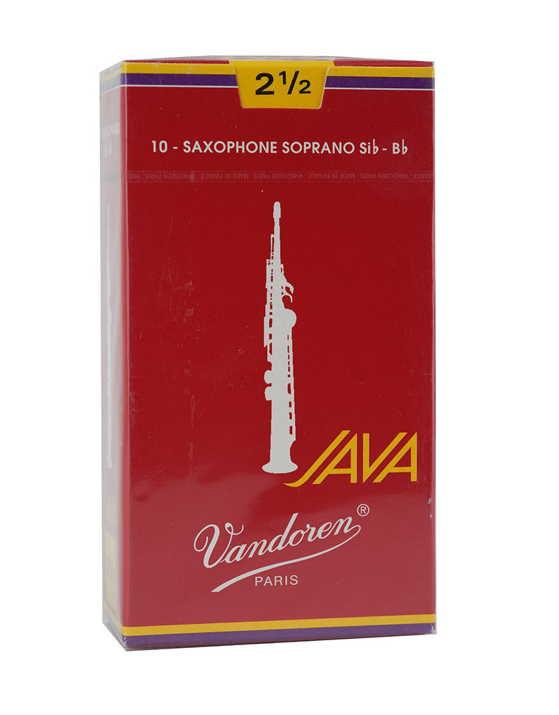 Vandoren Red Java Soprano Sax Reeds - Virtuosity