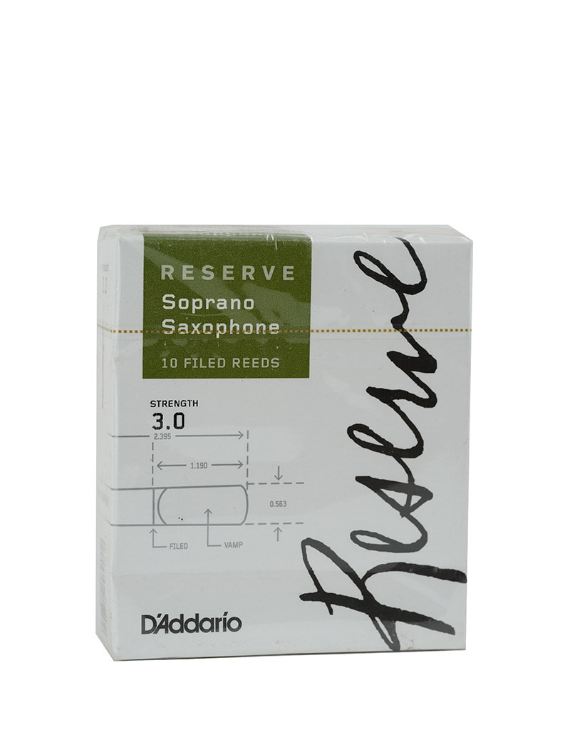D'Addario Reserve Soprano Saxophone Reeds - Virtuosity