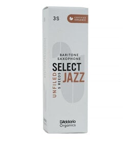 D'Addario D'addario Organic Select Jazz Unfiled Baritone Saxophone Reeds