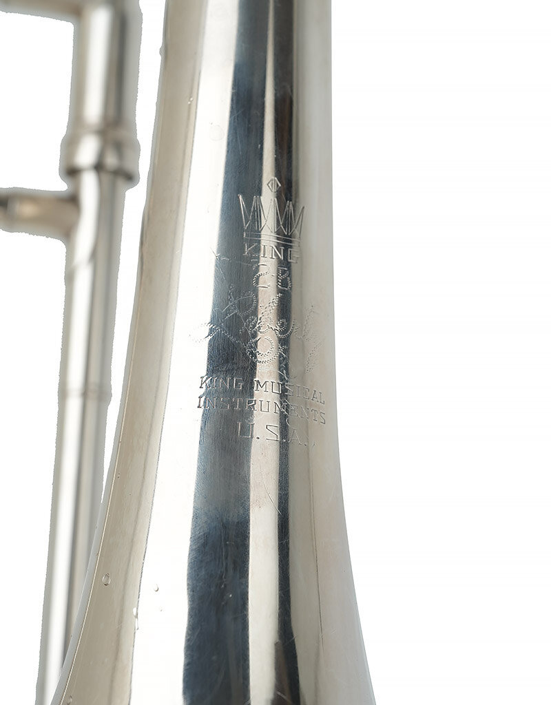 King King 2B Tenor Trombone (Silver Plated)