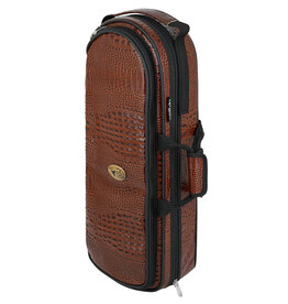 Marcus Bonna Marcus Bonna Case for 1 Piston Trumpet (Crocodile-Pattern Leather)