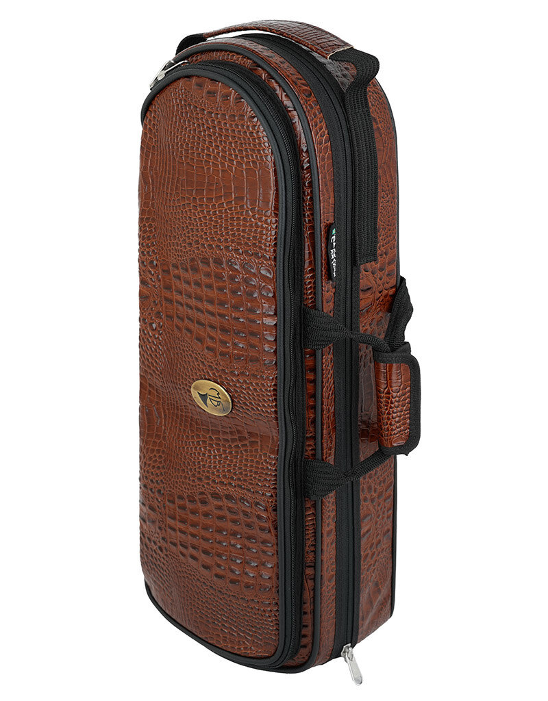 Marcus Bonna Marcus Bonna Case for 1 Piston Trumpet (Crocodile-Pattern Leather)