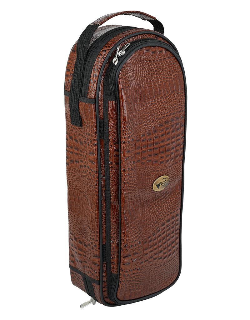 Marcus Bonna Marcus Bonna Case for 1 Piston Trumpet (Crocodile-Pattern Leather)