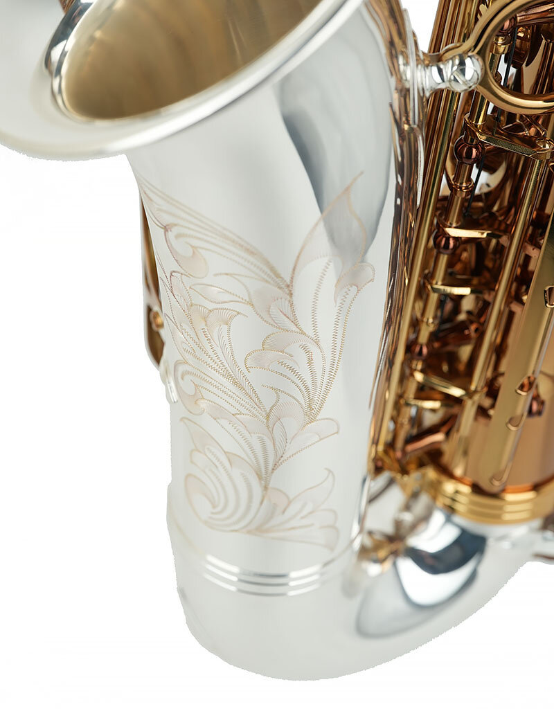 Forestone Forestone GX Series Alto Saxophone Cognac Lacquer w/ Silver Bell