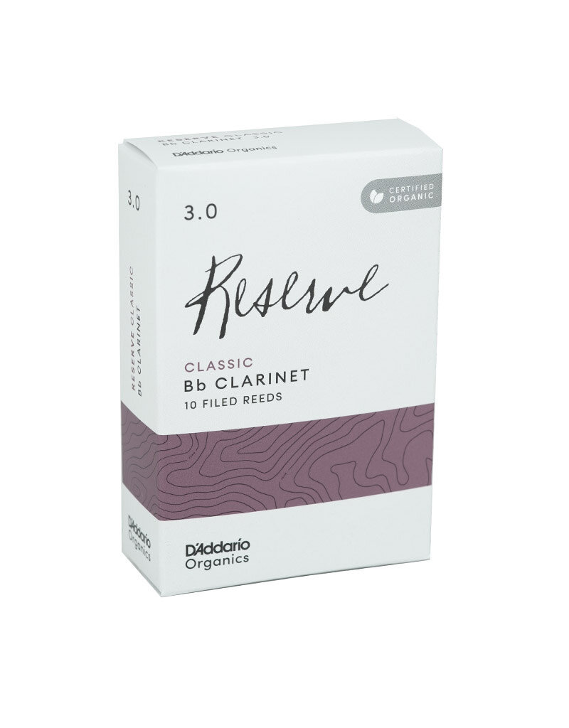 D'Addario D'addario Organic Reserve Classic Bb Clarinet Reeds