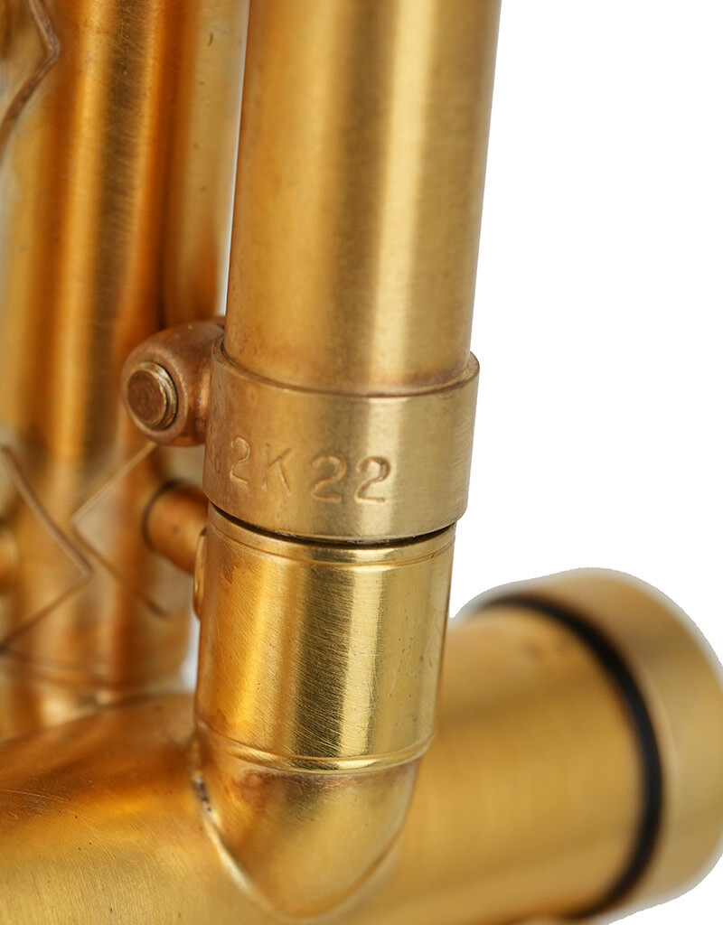 Edwards Edwards Generation II Bb Trumpet (Brushed Gold Plate)