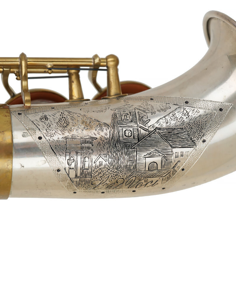 Rampone Rampone and Cazzani 'Two Voices' Saxello Bronze/Silver (Preowned)