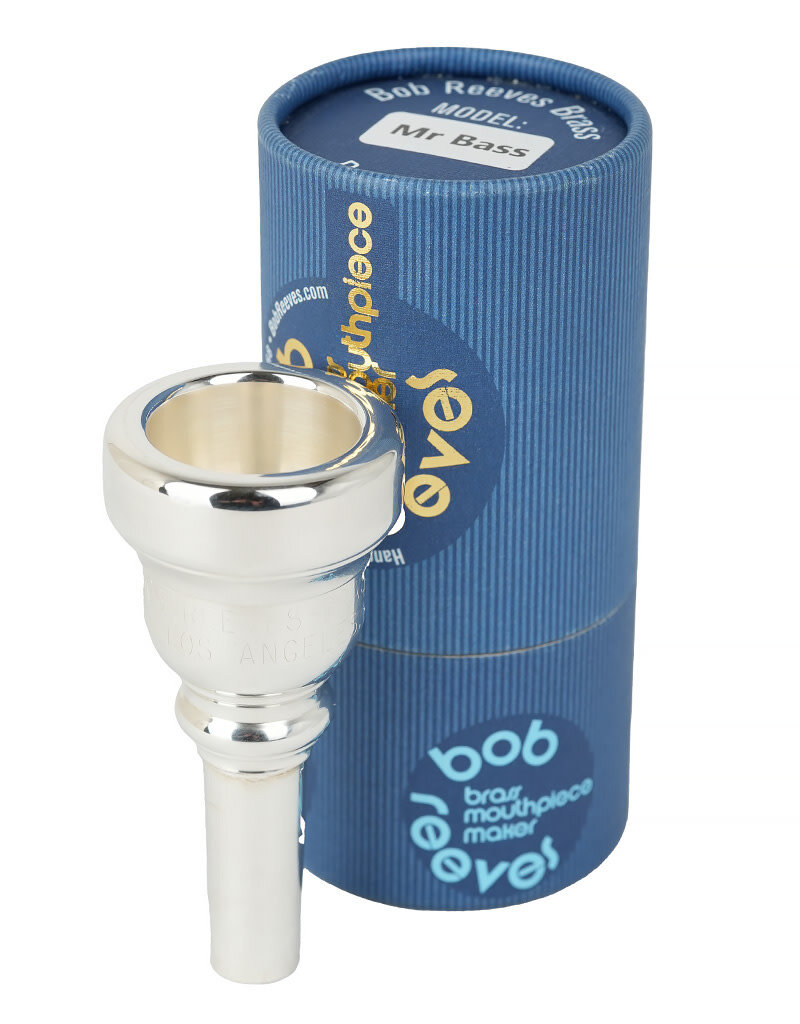 Bob Reeves Mr. Bass - The Bob Reeves - Brass Ark Commercial Bass Trombone Mouthpiece