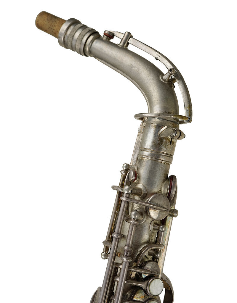 Conn Conn New Wonder II "Chu Berry" Alto Saxophone Silver Plate