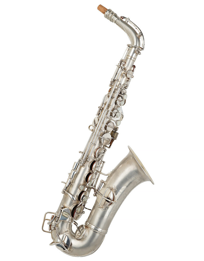 Conn Conn New Wonder II "Chu Berry" Alto Saxophone Silver Plate