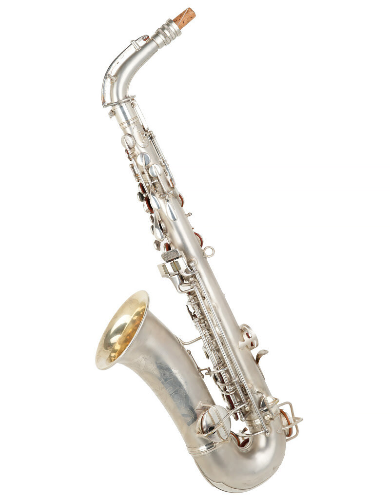 Conn Conn New Wonder II "Chu Berry" Alto Saxophone Silver Plate