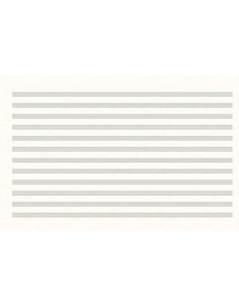 Edition Versilian 12 Staff Music 'Composer' Notation Paper