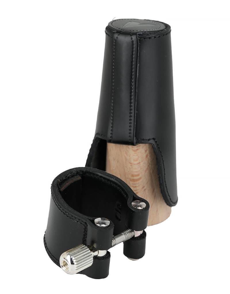 Vandoren Vandoren Leather Series Bb Clarinet Ligature w/ Leather Cap