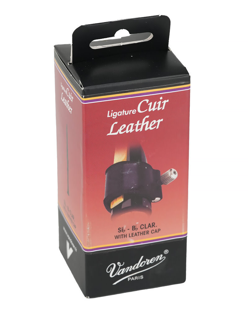 Vandoren Vandoren Leather Series Bb Clarinet Ligature w/ Leather Cap