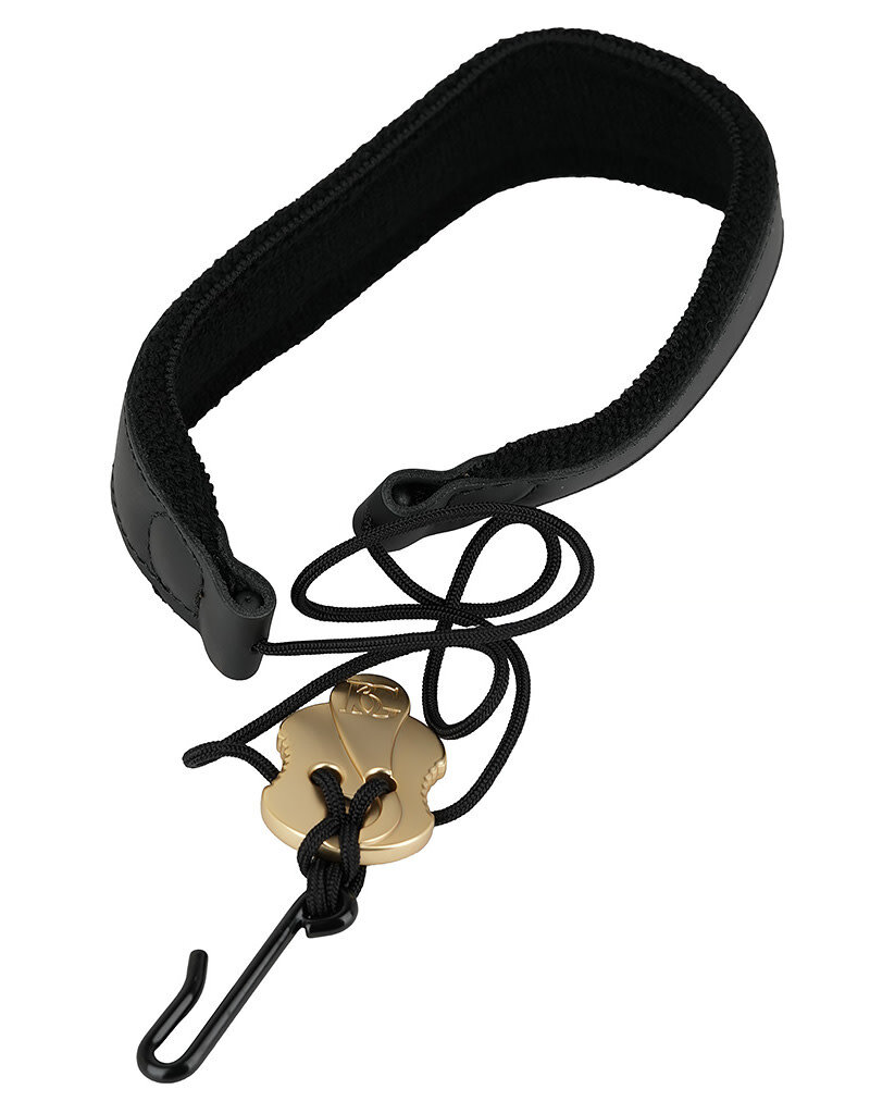 BG BG S20JM Look Edition Leather Saxophone Strap w/ Open Hook