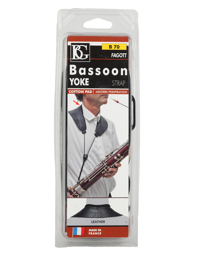 BG BG Bassoon Leather Yoke Strap