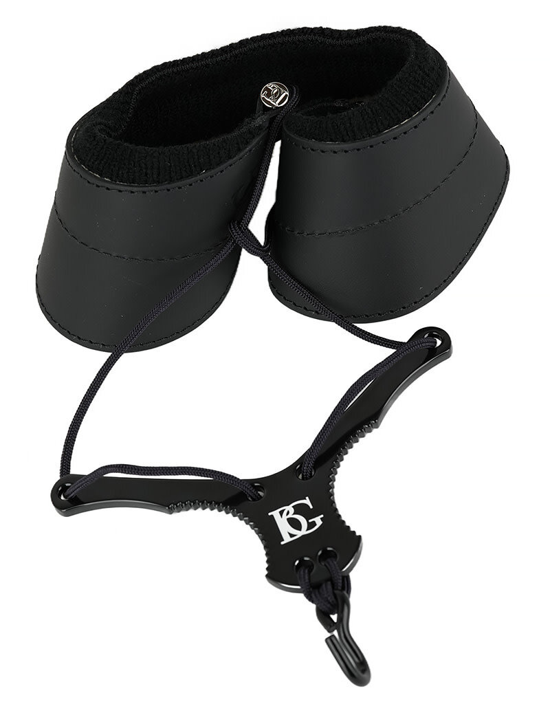 BG BG Bassoon Leather Zen Yoke Strap