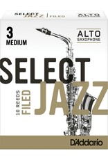 D'Addario D'Addario Select Jazz Filed Alto Sax Reeds