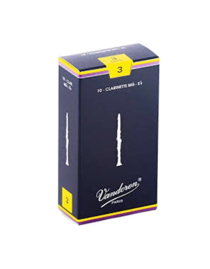 Vandoren CR112 Eb Clarinet Traditional Reeds Strength 2; Box of 10 