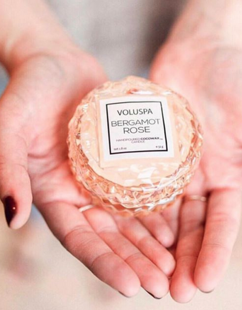 Voluspa Milk Rose MACARON CANDLE 1.8 oz.