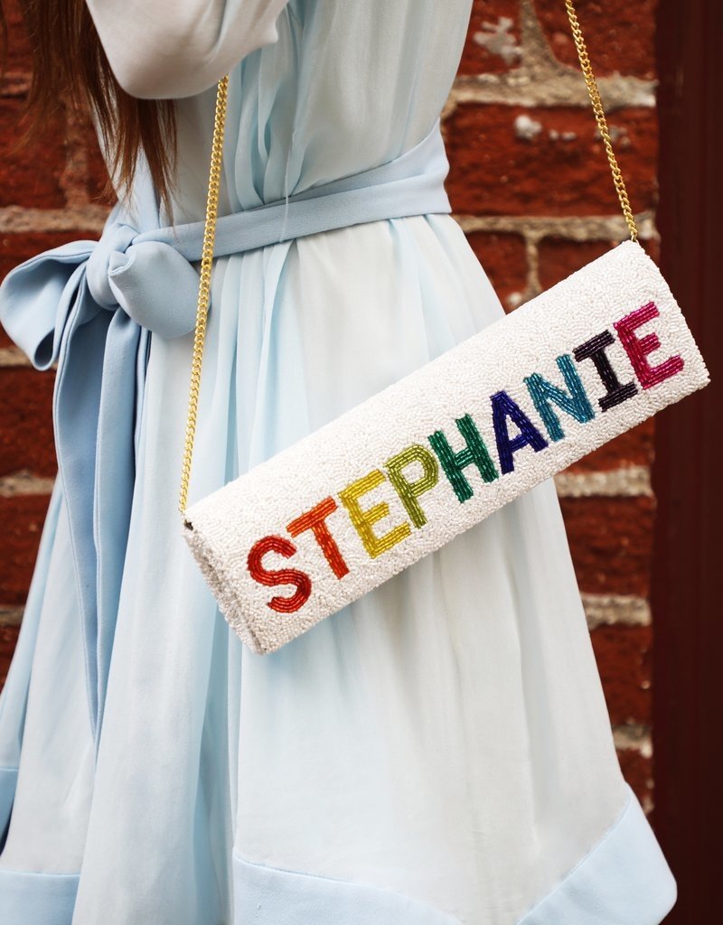 personalized clutch