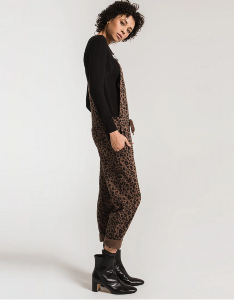 z supply leopard overalls