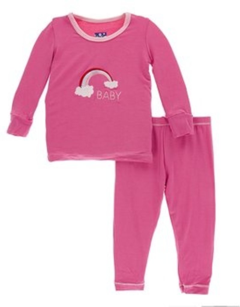 rainbow pajamas baby