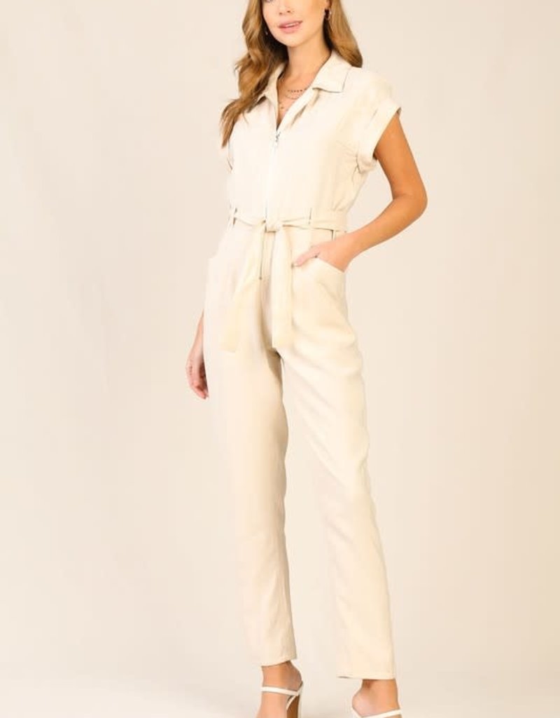 skies are blue jumpsuit