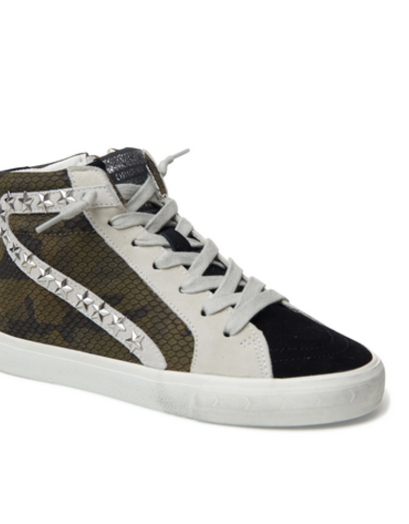 camo high top sneakers