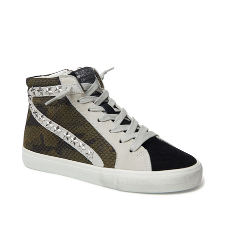 camo high top sneakers