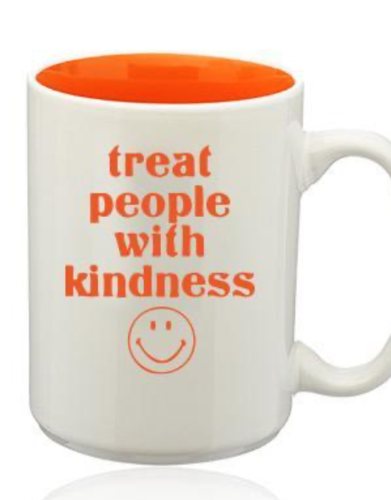 LivyLu treat people with kindness mug