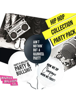 Badass Balloon Co. hip hop balloon set of 12