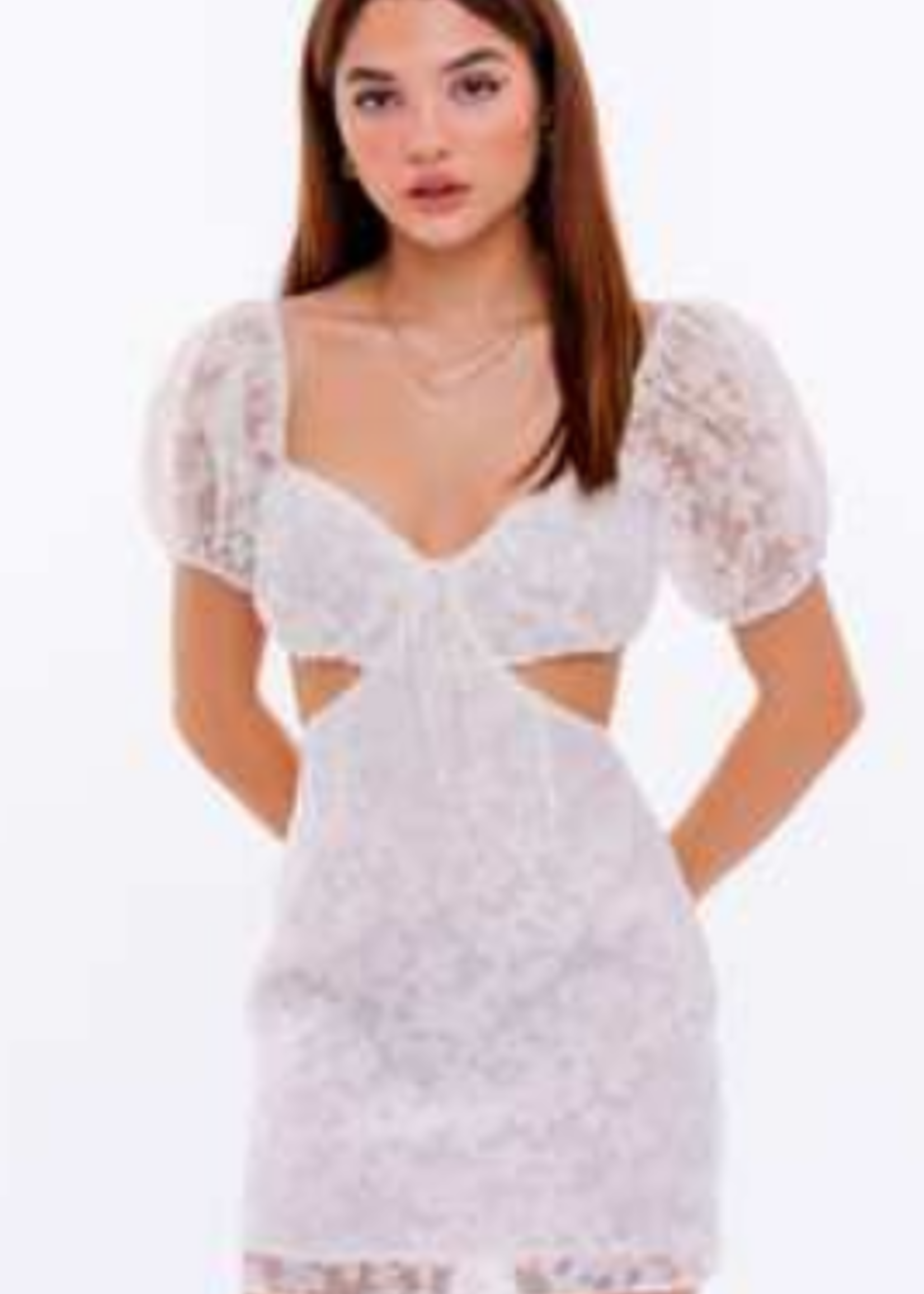 lace dreams mini dress