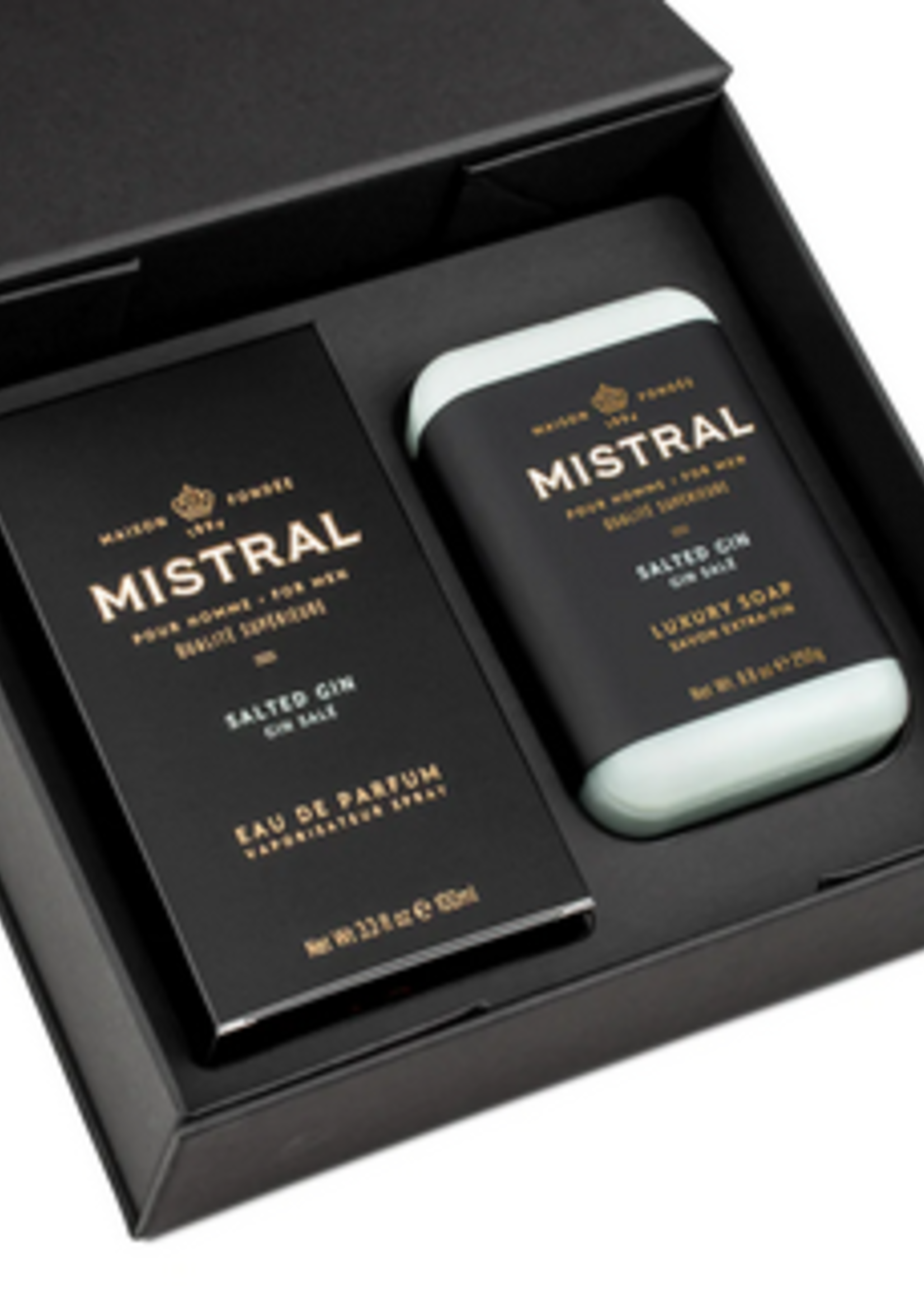 mistral mens cologne & soap gift set