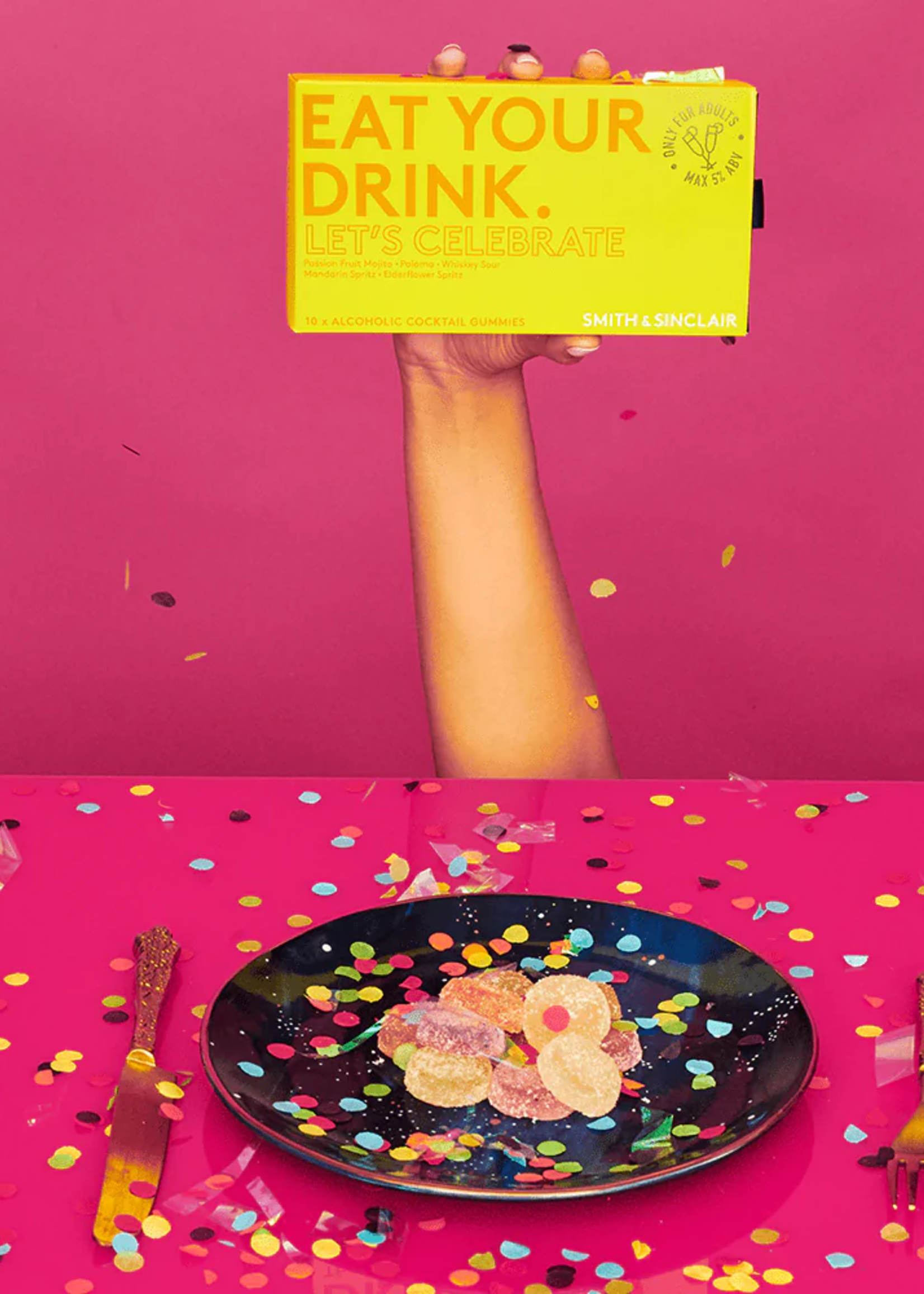 Eat Your Drink Alcoholic Cocktail Gummies Gift Box