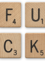 F**k Scrabble Coaster Set (4)