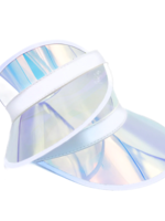 packed party Throw Shade Holographic Visor Set