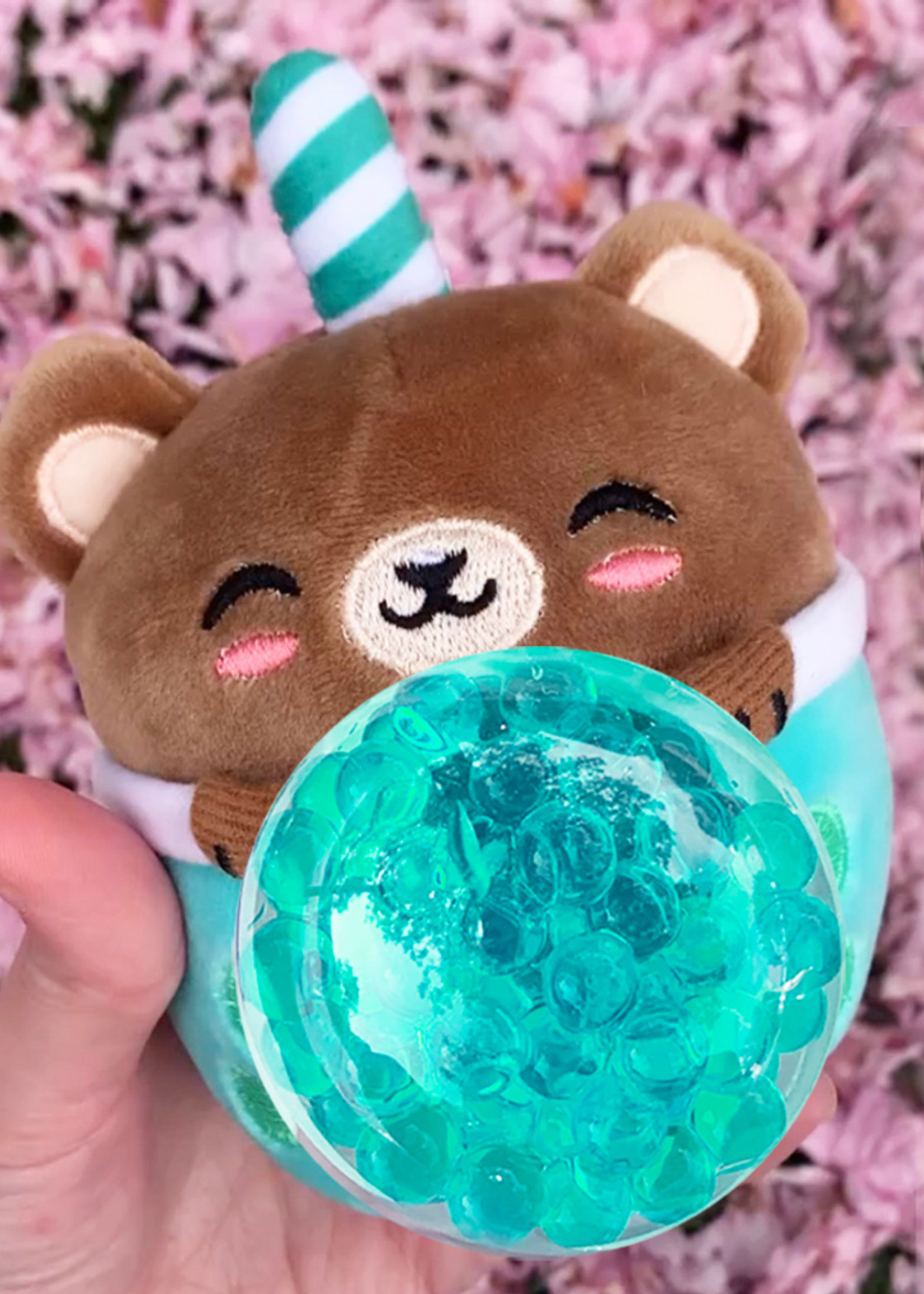 Bubble Tea Bears - Sensory Beadie Squishy Toy