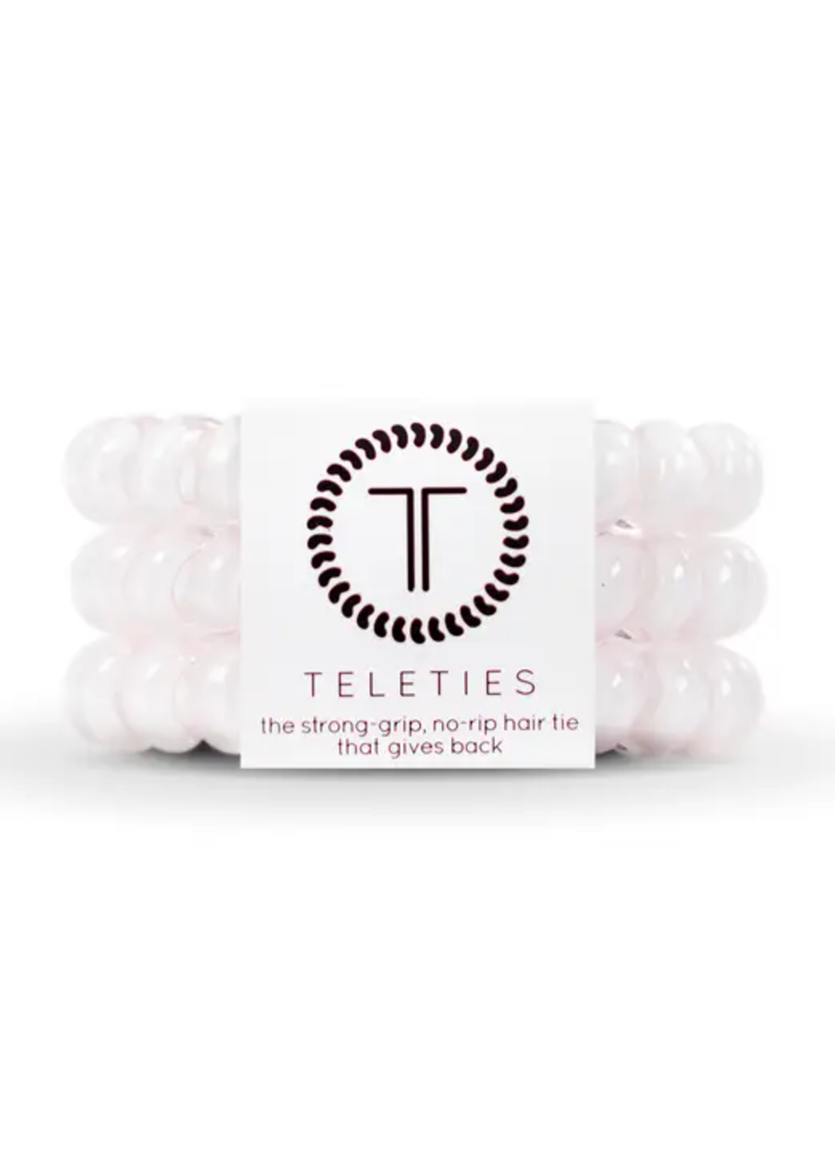 teleties Rose Water Pink Hair Tie