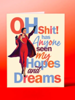 offensive and delightful Hopes And dreams Card